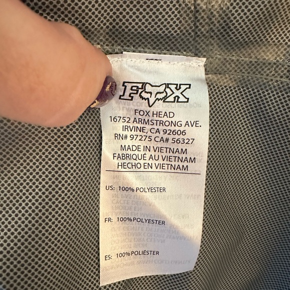 BNWT FOX Racing Waterproof Jacket - Picture 7 of 9